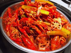吮指腐乳小龙虾-京韵胡同·酱香羊蝎子火锅涮肉(长寿路店)