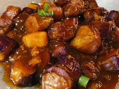 客家茄子煲-绿茶餐厅(华联万柳店)