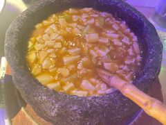 石锅鸡汤豆腐-绿茶餐厅(同成街华联店)