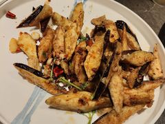 风味茄子-五谷丰登农家院·地道胶东菜·海鲜烧烤(威海店)