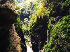 -龙水峡地缝景区