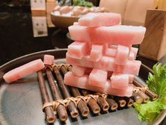 猪颈肉-官也街澳门火锅(新源里店)