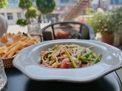 芦笋西班牙火腿培根意面-艾蜜西餐厅(梅园店)