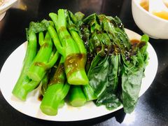 白灼蚝油碧绿鲜菜心-丽的面家(多宝路店)