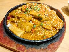 铁板包浆豆腐-兴蓉合川湘私房菜巫山烤鱼(人大店)