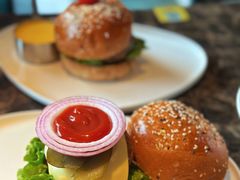 芝心牛肉汉堡-Let's burger&pasta·非常汉堡·融合西餐(蓝色港湾店)