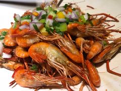 油爆河虾-姜君·千岛湖鱼头馆(浦东大道店)