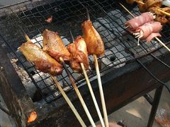 -龙裕山庄烤全羊