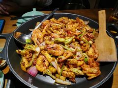 干锅香辣虾-椒行天下干锅牛蛙·(万宝店)