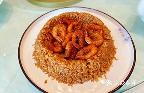 Crispy Rice Crust Baked Shrimp