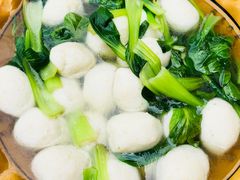青菜鱼圆汤-谢氏农家