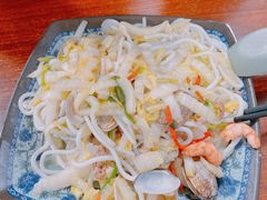 海鲜炒粉干-福州人铭小吃