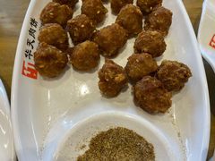干炸丸子-华天二友居肉饼(宫门口店)