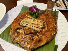 香茅草烤罗非鱼-紫滇源云南生态菜(丹凤街店)