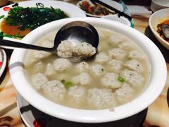 鱼丸汤-小船渔村•大连菜•大连焖鱼(明泽街店)