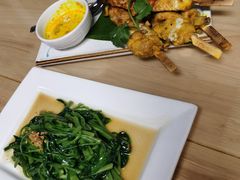 桑巴酱炒空心菜-帕蓝·暹罗料理(曲阳店)
