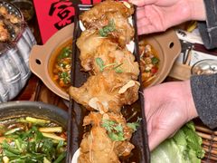 -拾光与烟火丨炭火串烧·自贡小活鲜(西村大院店)