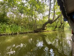 -摇橹船上船码头