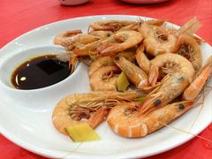 白灼大虾-碧海银沙海鲜餐厅(恒大海上威尼斯店)