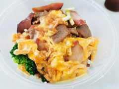韭黄牛叉滑蛋饭-新威港式茶餐厅(松岗天虹店)