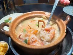 干贝膏蟹鲜虾粥-皮蛋弟砂锅店(总店)