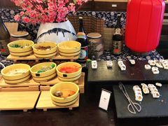 自助调料区-亚龙湾希尔顿自助餐厅·海鲜·烧烤·沙滩BBQ·现场乐队