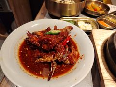 -草家酱蟹炭火烤肉店(珲春南路一店)