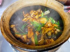 宫保田鸡-长城砂煲田鸡粥