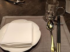 餐具摆设-西安凯悦酒店·湖畔中餐厅