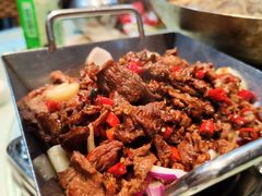 铁板牛肉-昱龙大盆牛蛙馆(三兴街总店)