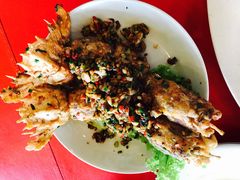 椒盐皮皮虾-大树下海鲜饭店