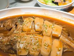 深海黄鱼年糕-径山十八道·风味民间菜(杭州总店)