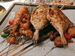 -宝记烧烤·碳锅羊肉·羊蝎子火锅·夜食社(文体路创始店)