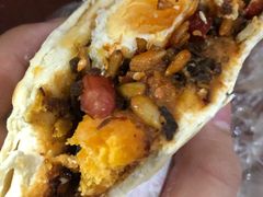 蛋菜夹馍-老马家马蓉蛋菜夹馍·腊牛肉夹馍(回民街店)