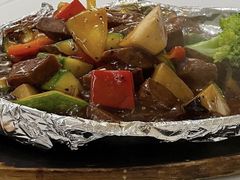 蜜椒铁板牛仔粒-常悦素食
