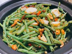 砂锅扁豆丝-峨嵋酒家(王府井店)