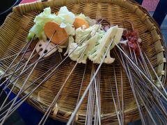 顶着37度高温吃串串-马路边边串串香(双井直营店)