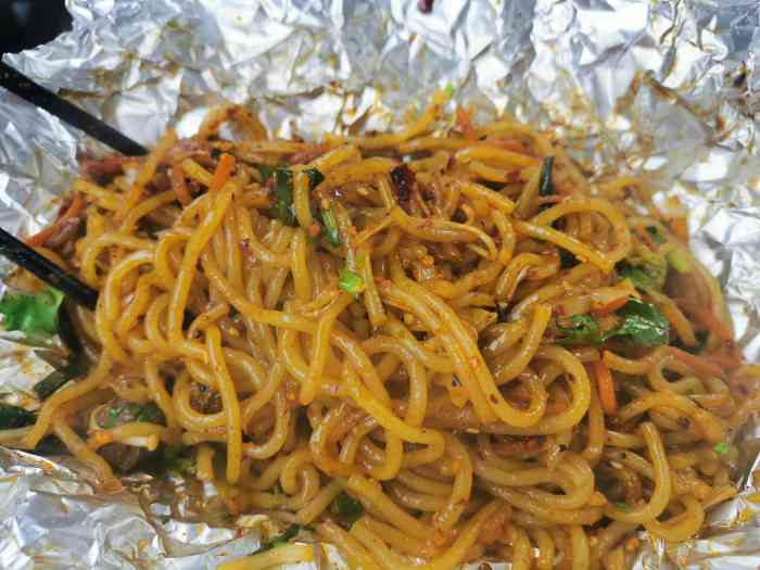 诗熠烤米线-"在大众点评上点的一份素米线,感觉还挺划算.