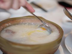 窝蛋牛肉粥-白天鹅宾馆-宏图府餐厅