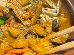 香辣蟹鸡煲-红钳侠小龙虾·烧烤(中赢康康谷店)