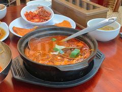 辣牛肉汤-屋里家延边朝鲜族冷面(南园店)