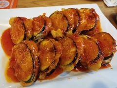泰汁虾仁茄盒-陈傻子餐厅(世纪都会店)