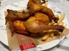 奥尔良烤鸡配薯条-卡朋西餐(乐峰广场店)