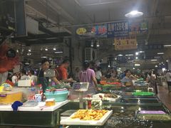 自助取餐区-万尾农贸市场