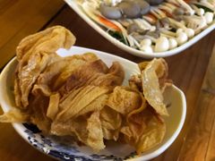 油炸豆腐皮-旺晖本帮骨头煲·深夜火锅(梅园路店)