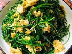 沙葱炒蛋-一个勺子新疆锡伯主题私房菜(红墙巷49号院店)
