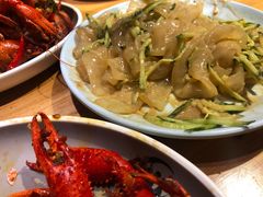 黄瓜拉皮-小俩口烧烤东北菜(双井店)