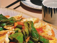 青椒炒鸡蛋-山石榴·贵州菜(丰盛里店)