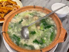 咸蛋黄芥菜煲-紫金食坊(江南西路店)