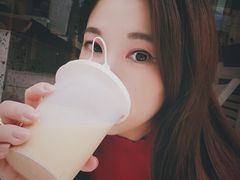 红豆沙拿铁-Line 咖啡(石厦花园店)